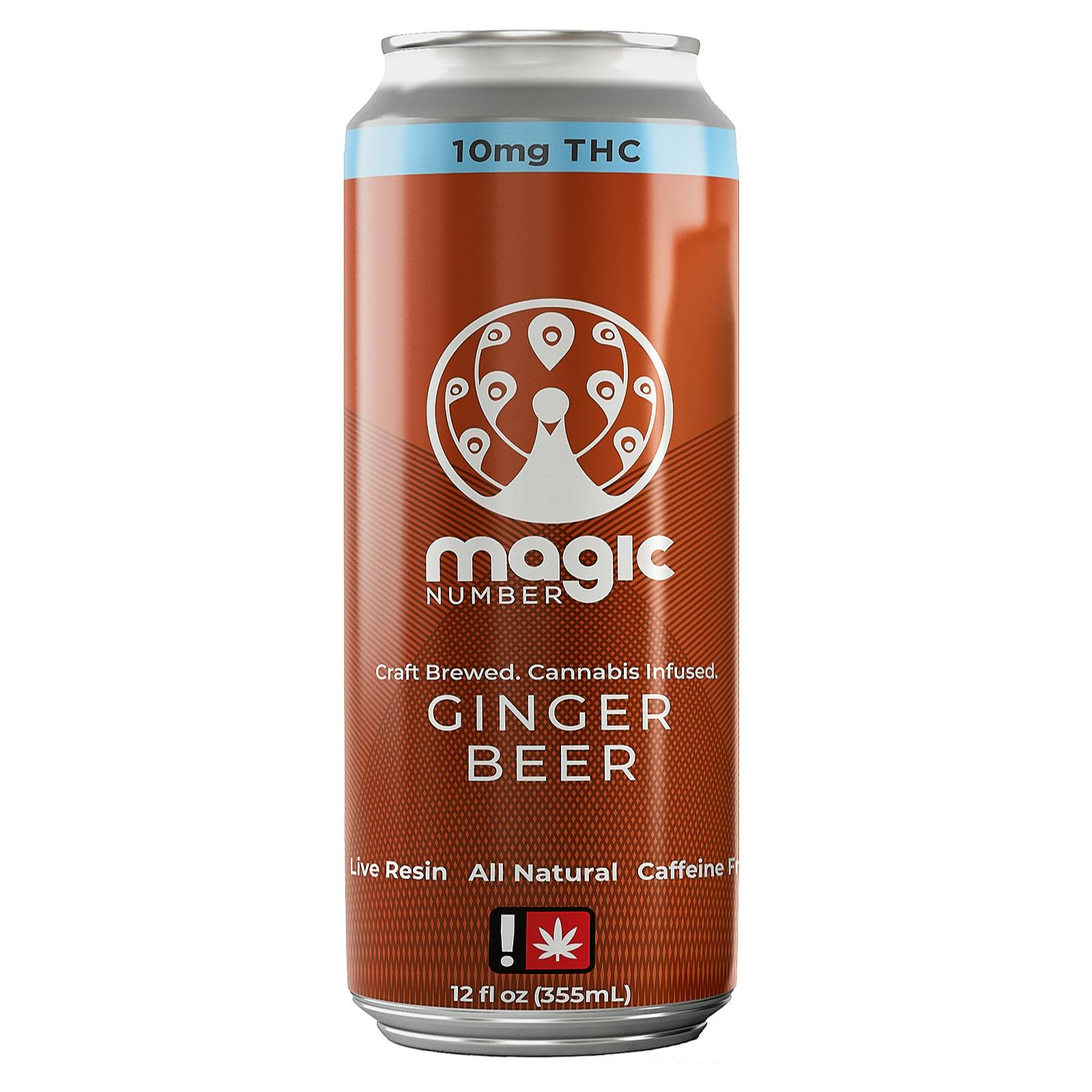 10mg THC Ginger Beer by Magic Number